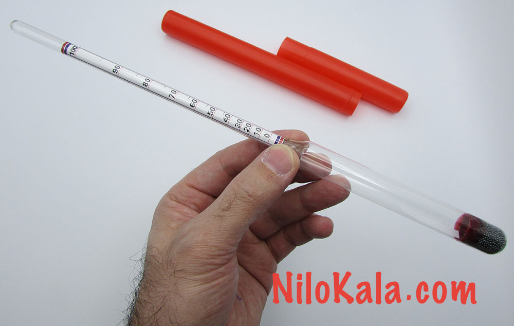 Alcohol Meter, Alcoholometer, الکل سنج, الکل سنج آزمایشگاهی, الکل سنج ارزان, الکل سنج انالوگ, الکل سنج انلاین, الکل سنج خانگی, الکل سنج دقیق, الکل سنج شراب, تست الکل, خرید الکل سنج, روش کار با الکل سنج, فروش الکل سنج, نحوه کار با الکل سنج