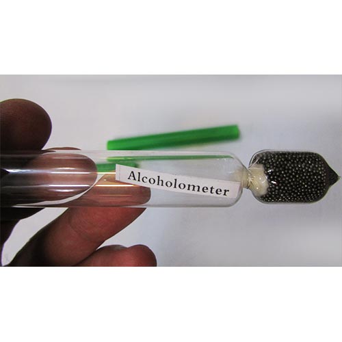 نمای بخش پایینی الکل سنج آنالوگ 0 تا 100 درصد جنس مرغوب چین Alcoholometer