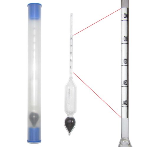 بسته بندی لاکتومتر شیر - Milk hydrometer با رنج ۰ تا ۴۰