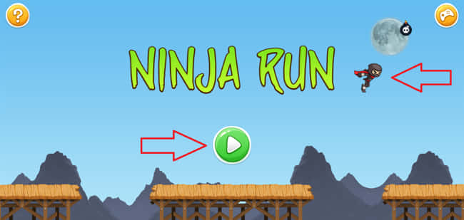بازی آنلاین نینجای دونده Ninja Run